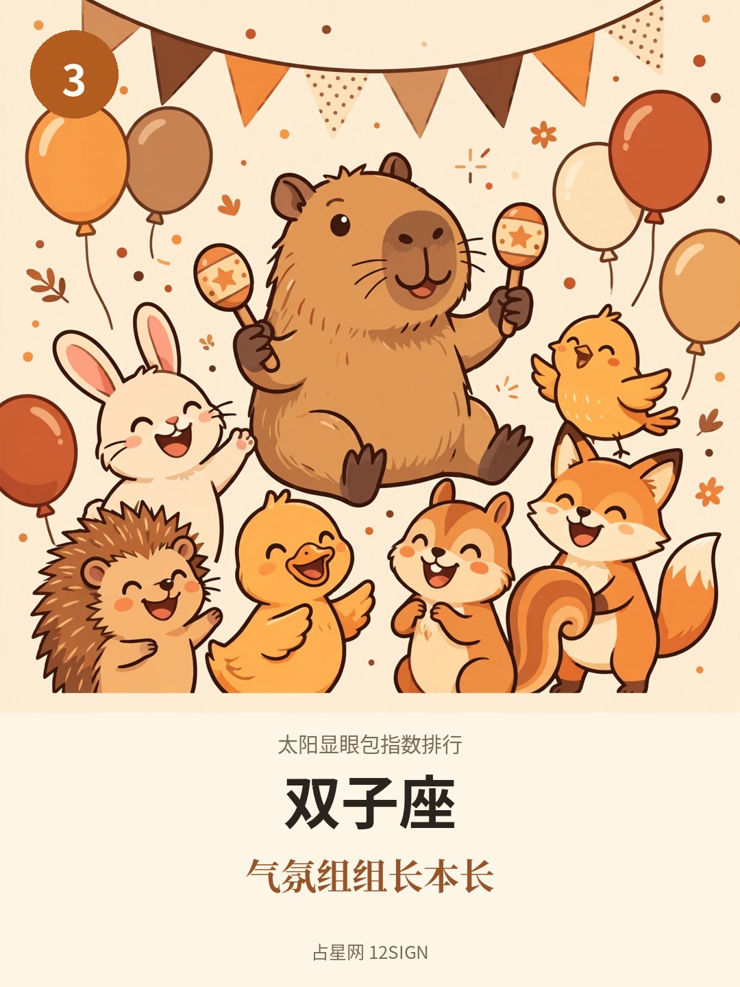 太阳显眼包指数排行 3/12