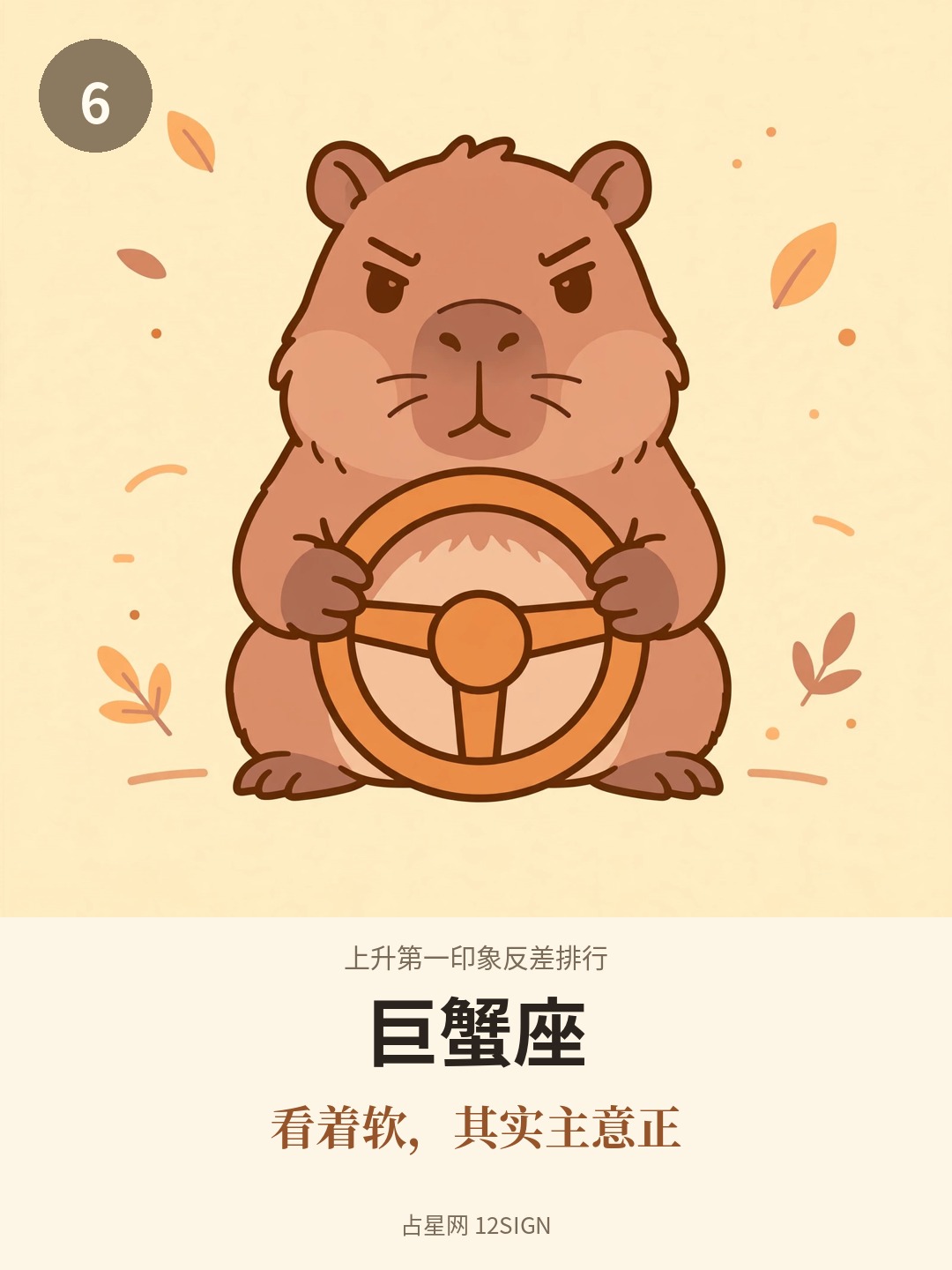 上升第一印象反差排行 6/12